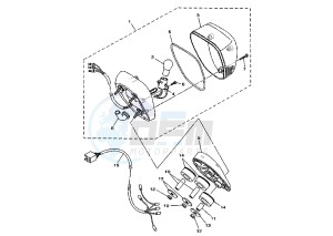 XV A WILD STAR 1600 drawing TAILLIGHT