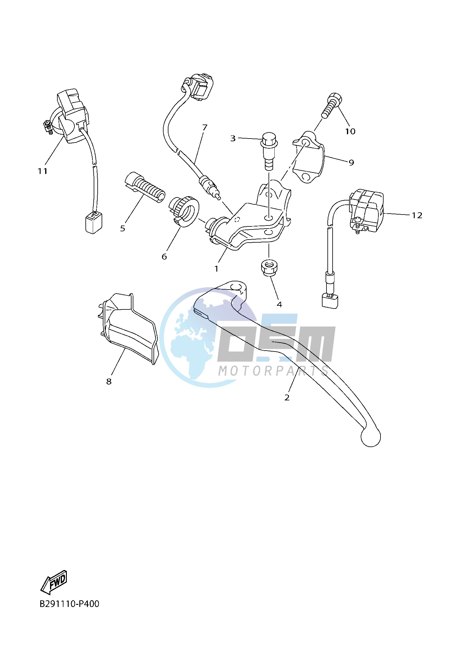 HANDLE SWITCH & LEVER