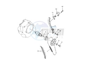 TW 125 drawing CAMSHAFT -CHAIN