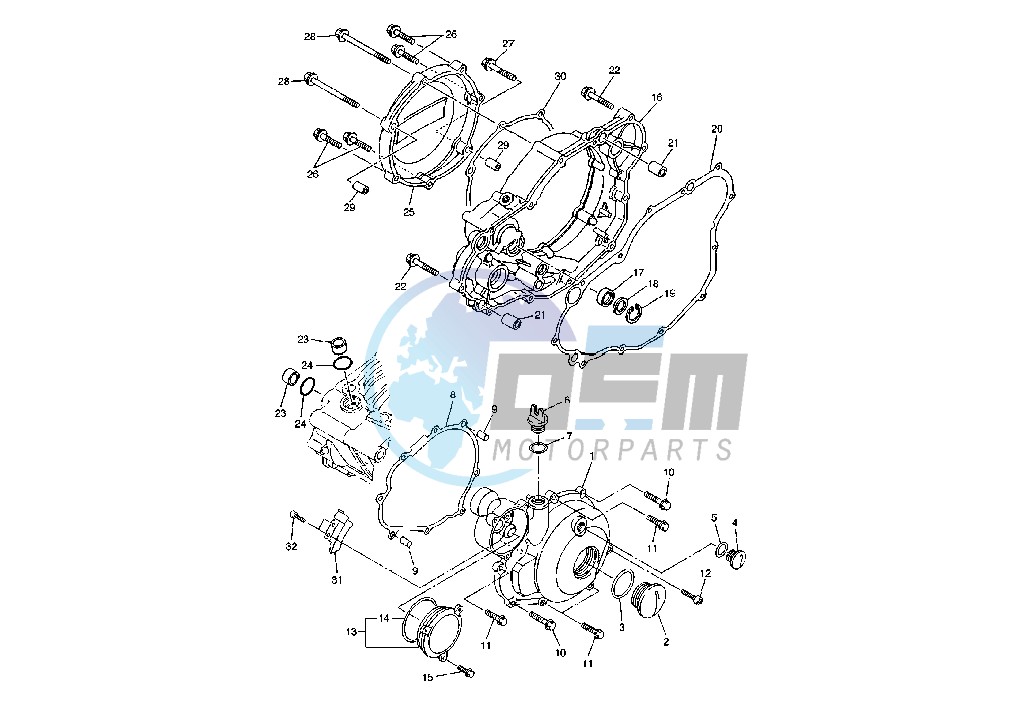 CRANKCASE COVER