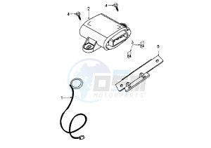 ELYSEO 125-150 - 125 cc drawing ELECTRONIC ANTITHEFT