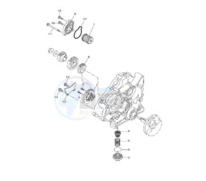 YZF R 125 drawing OIL PUMP