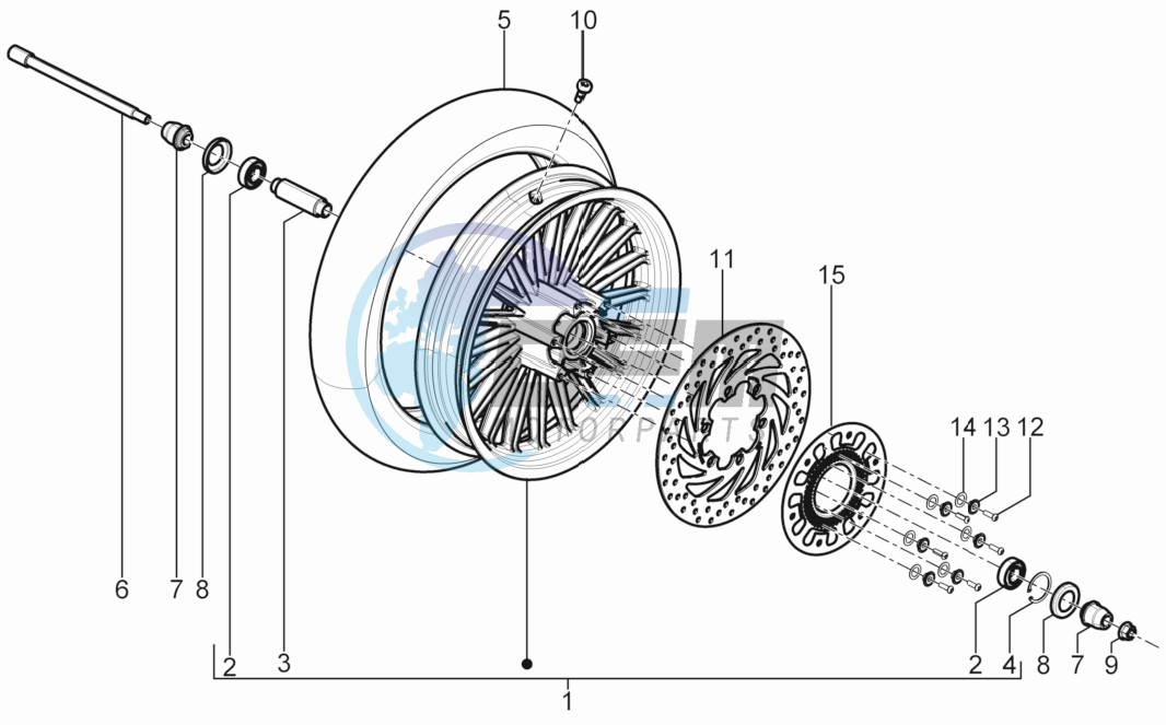 Front wheel