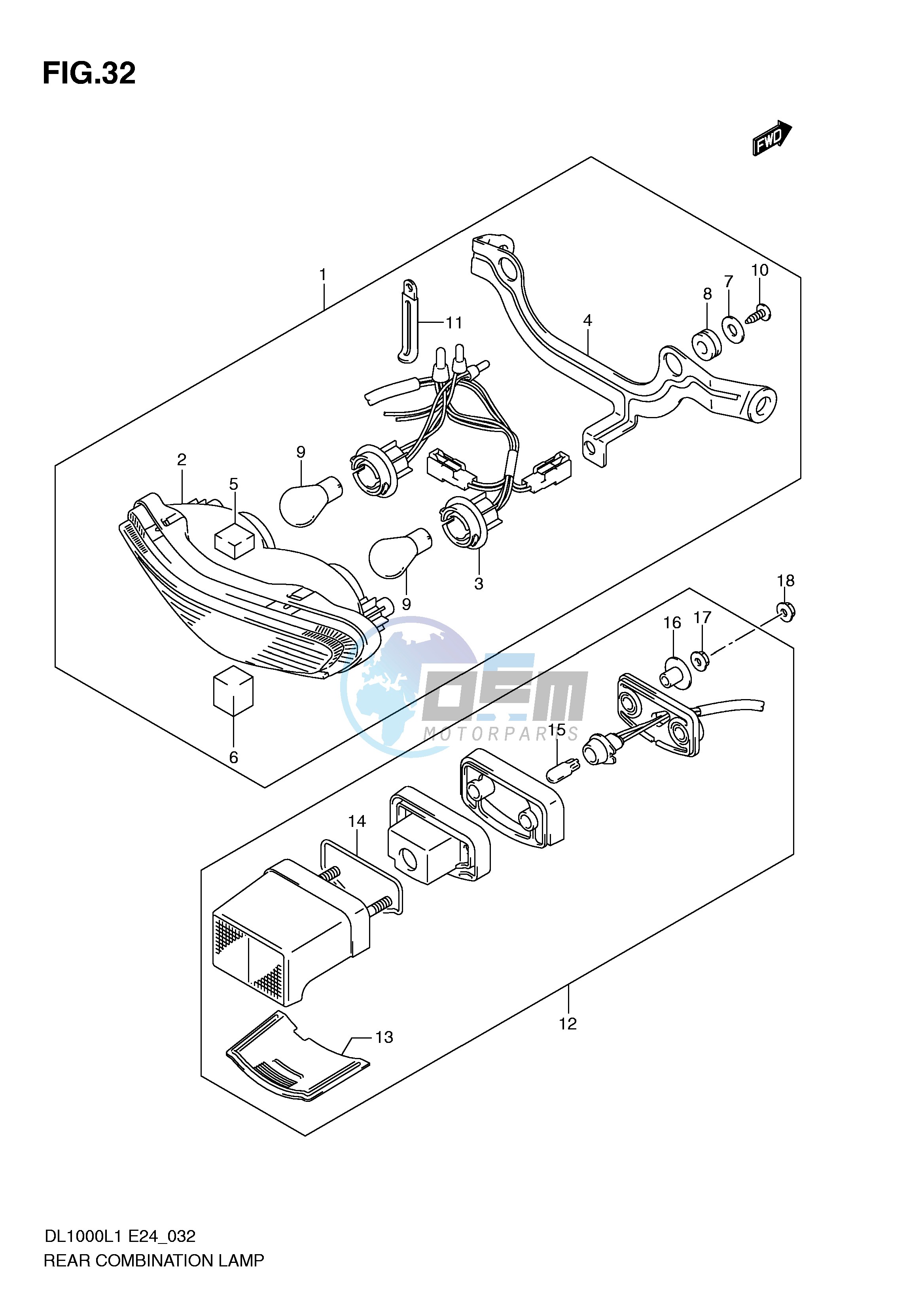 REAR COMBINATION LAMP