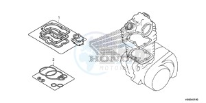 TRX250TMG TRX420 Europe Direct - (ED) drawing GASKET KIT A