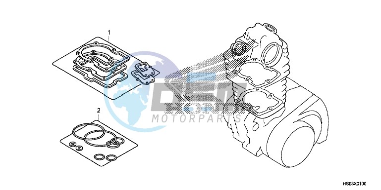 GASKET KIT A