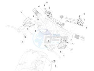 150 Sprint 4T 3V ie (EMEA) drawing Selectors - Switches - Buttons