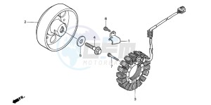 CB1300SA CB1300SUPERBOLD'OR drawing GENERATOR