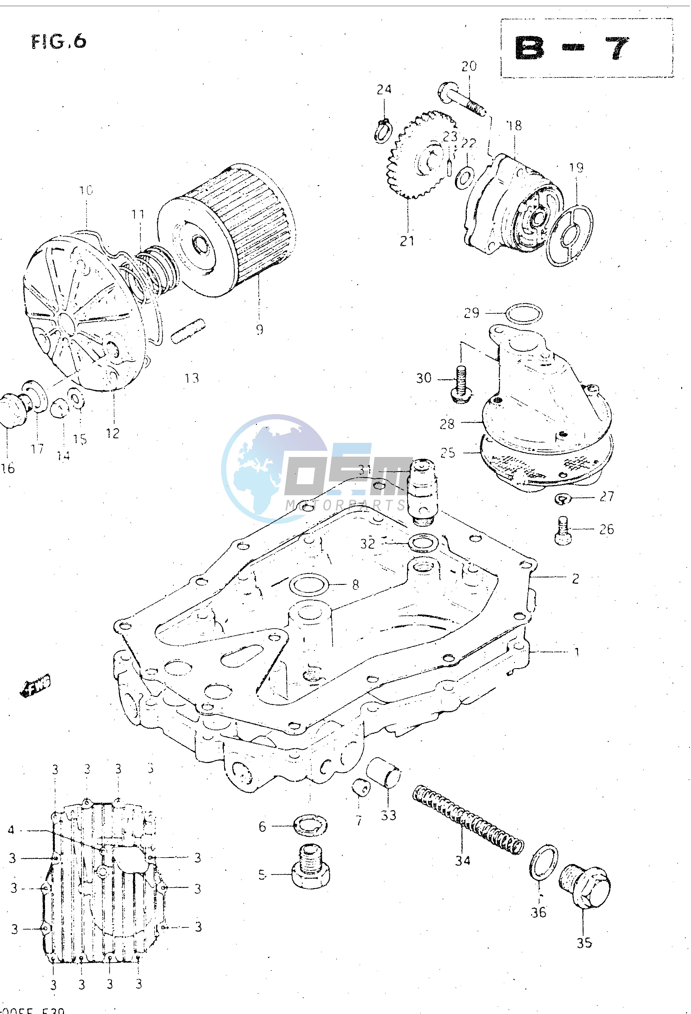 OIL PUMP - OIL FILTER