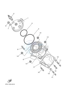 YZ85LW (1SND 1SNF 1SPD 1SPF) drawing CYLINDER