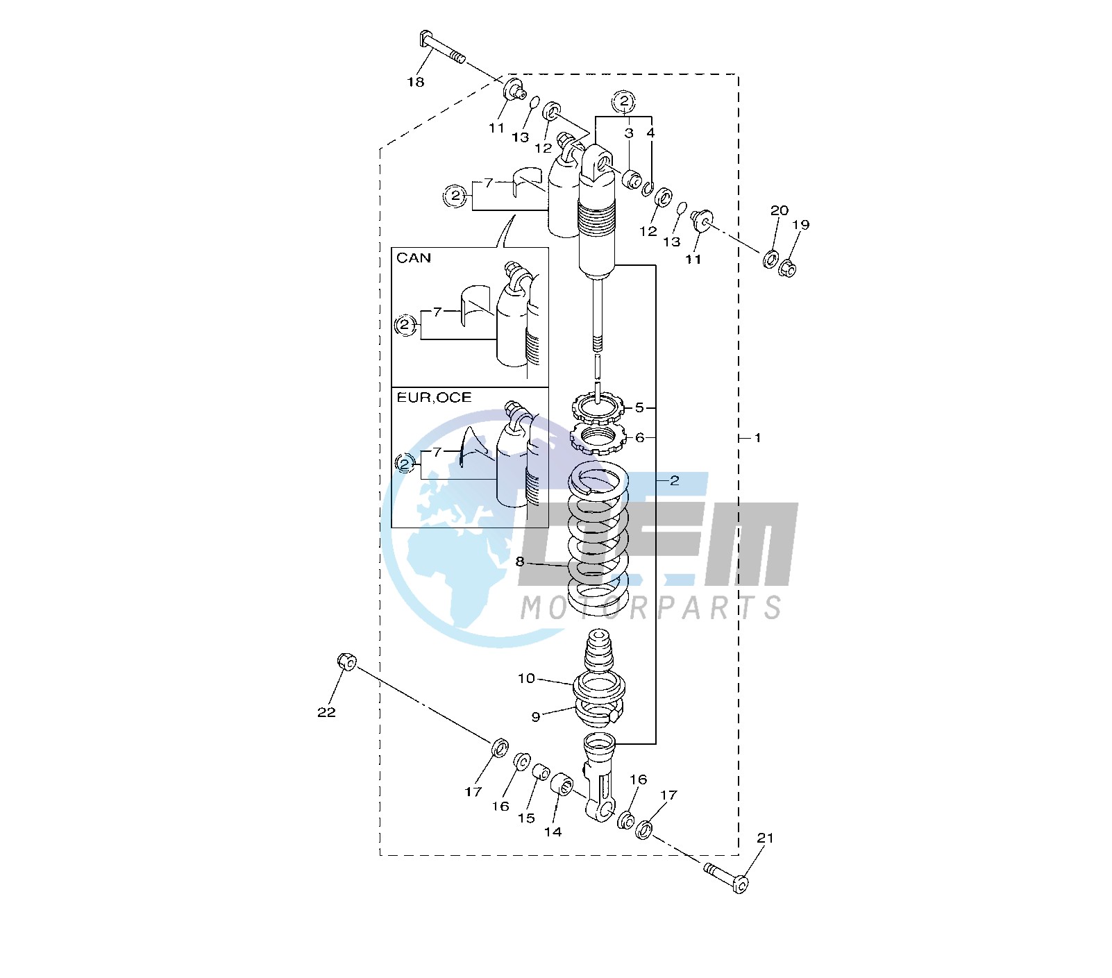 REAR SHOCK ABSORBER