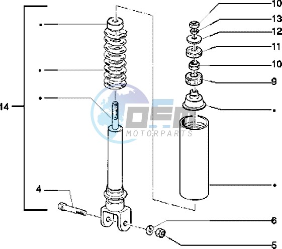 Rear Shock absorber