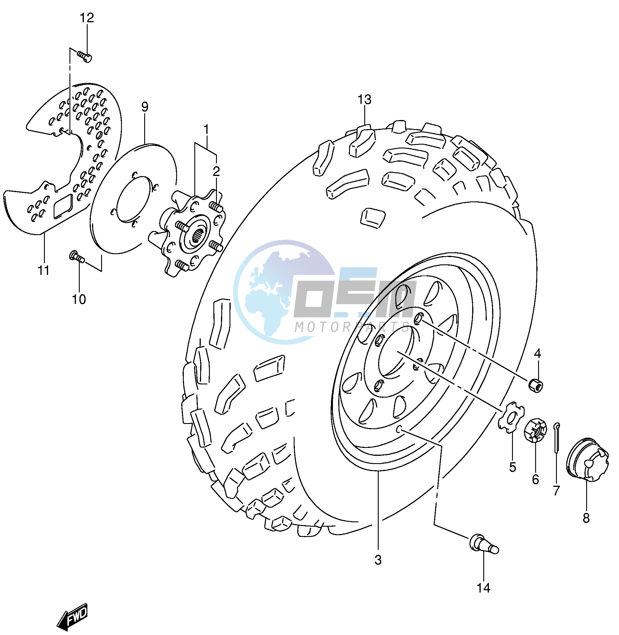 FRONT WHEEL