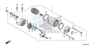 NC750SDG NC750X Europe Direct - (ED) drawing STARTING MOTOR