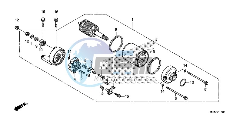 STARTING MOTOR