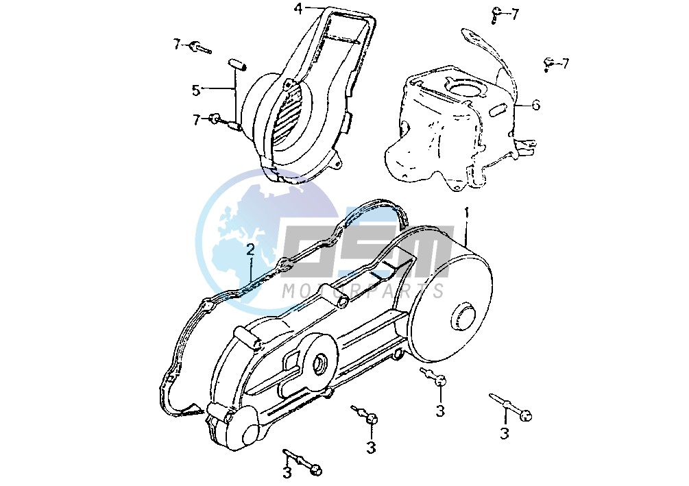 CRANKCASE COVER