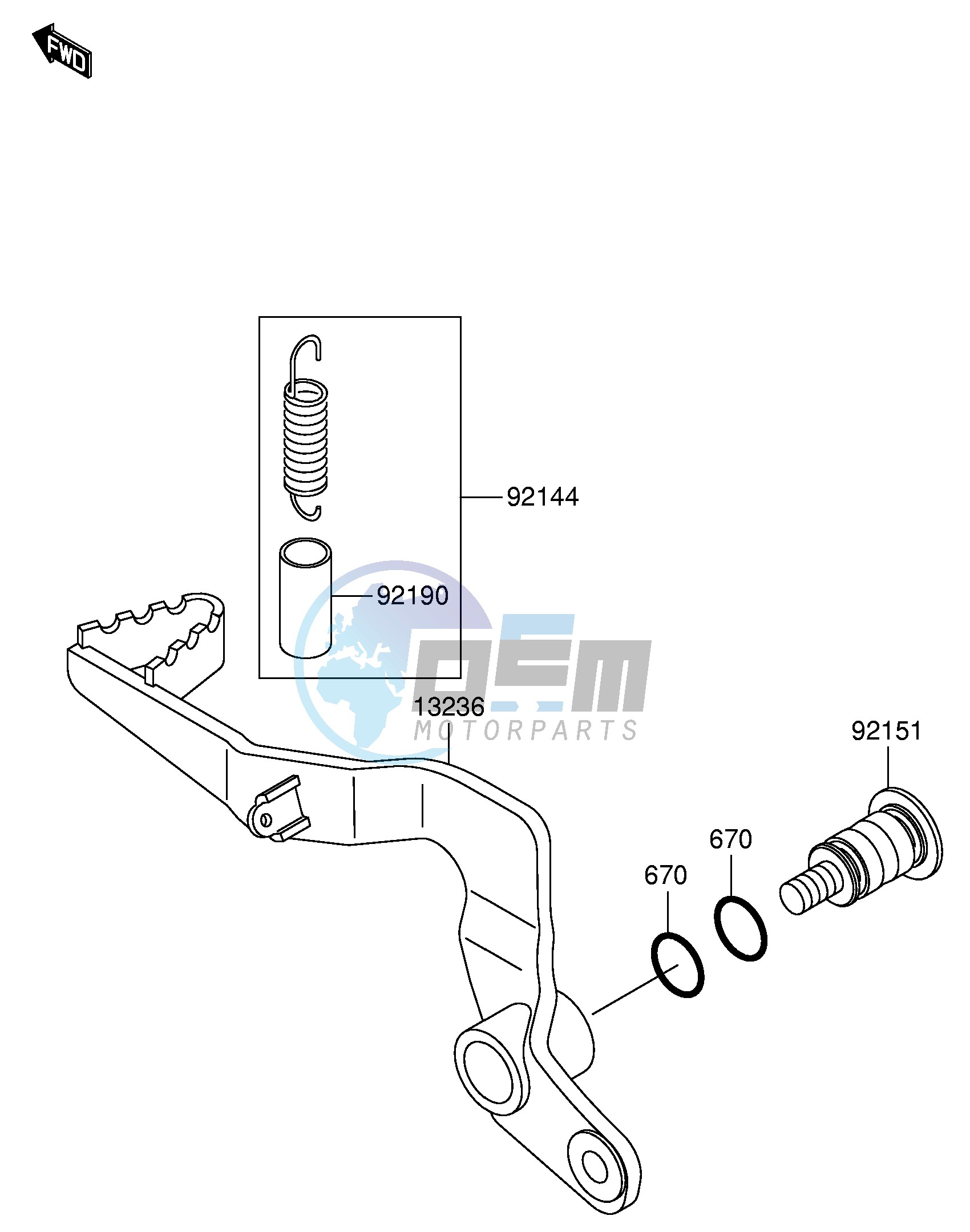 BRAKE PEDAL