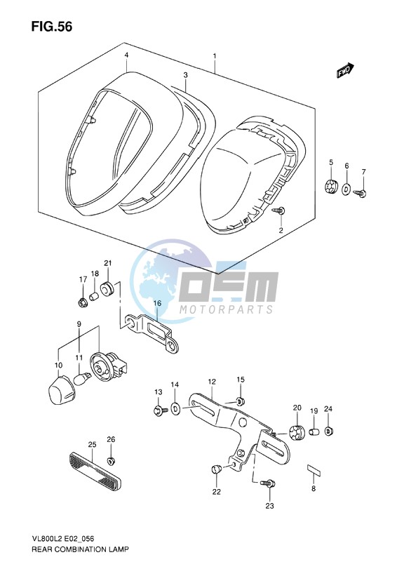 REAR COMBINATION LAMP