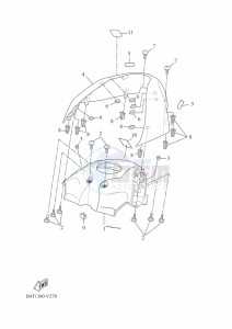 TRACER 700 MTT690-A (B4T1) drawing FUEL TANK 2