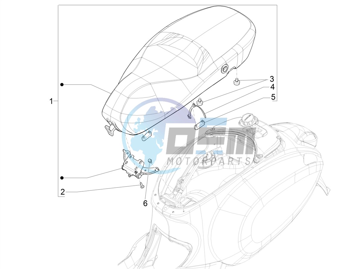 Saddle/seats