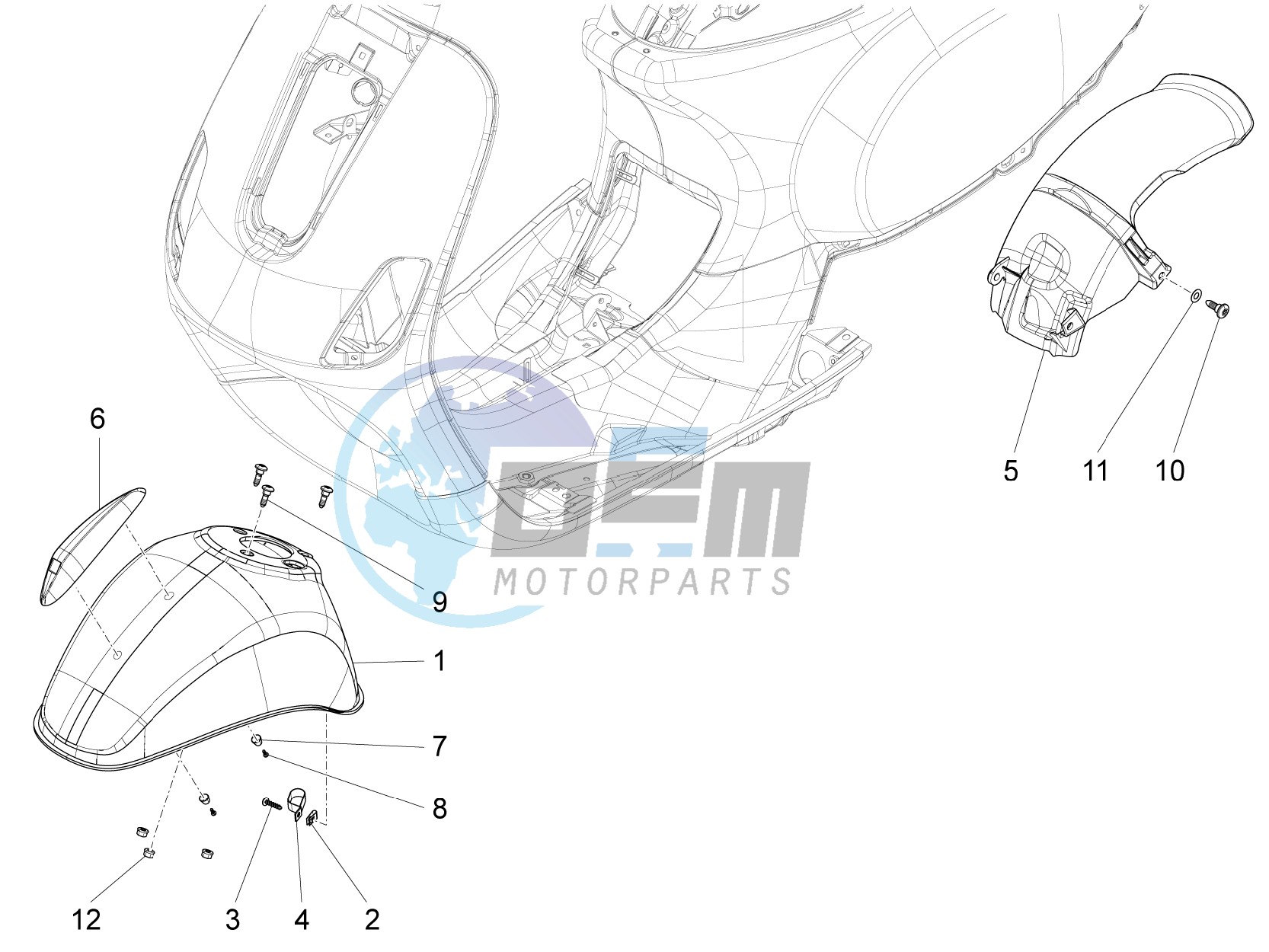 Wheel housing - Mudguard