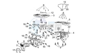 Quasar 125-180 drawing Parcel rack- Protection Grip