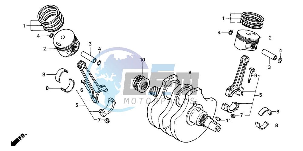 CRANKSHAFT/PISTON