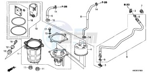 TRX500FPEC drawing FUEL PUMP