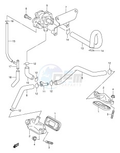 VL125 (E2) drawing 2ND AIR (MODEL Y E18 K1 E18 K2 K3 K4)