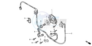 VT1100C2 drawing PULSE GENERATOR (VT1100CS/CT/C2S/C2T)