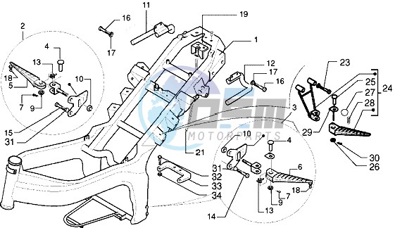 Chassis - Central stand