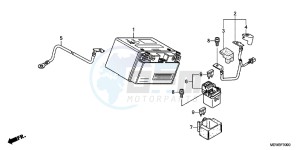 NT700VAB drawing BATTERY