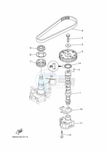 F40FED drawing OIL-PUMP