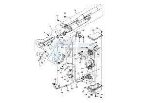 XVS DRAG STAR 250 drawing EXHAUST SYSTEM