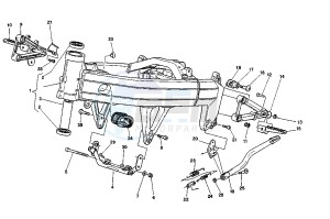 RAPTOR 125 drawing FRAME