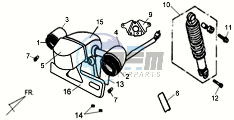 TAIL LIGHT - REAR SUSPENSION