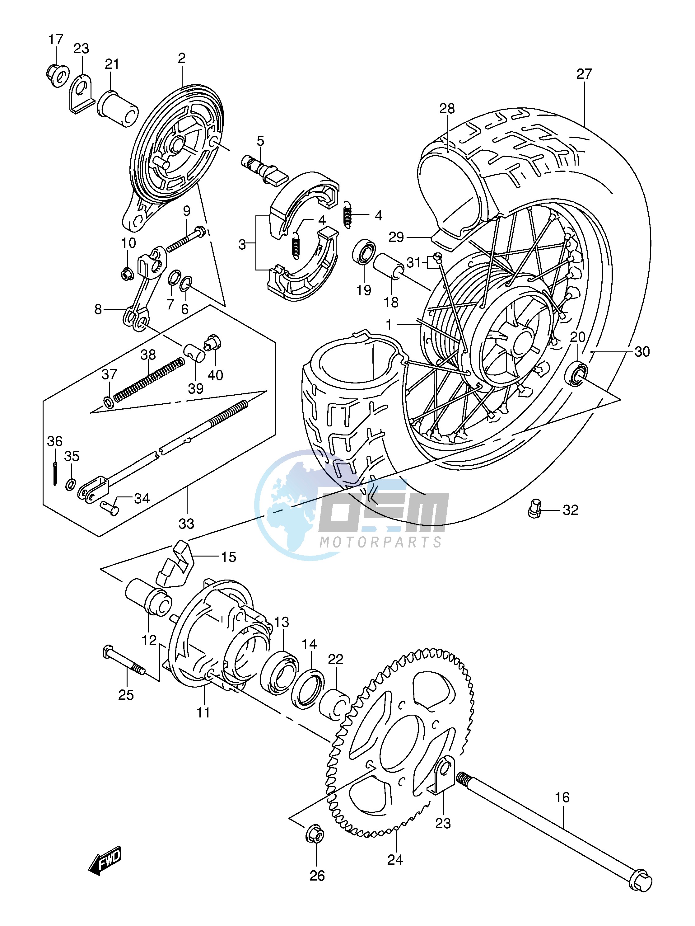 REAR WHEEL