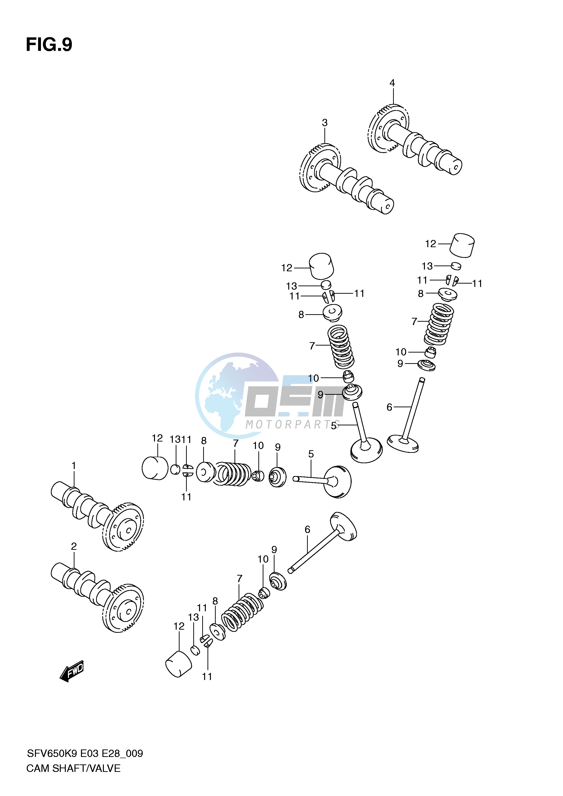 CAMSHAFT   VALVE