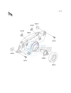 ZX 900 C [NINJA ZX-9R] (C1-C2) [NINJA ZX-9R] drawing HEADLIGHT-- S- -