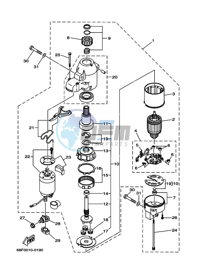 STARTING-MOTOR