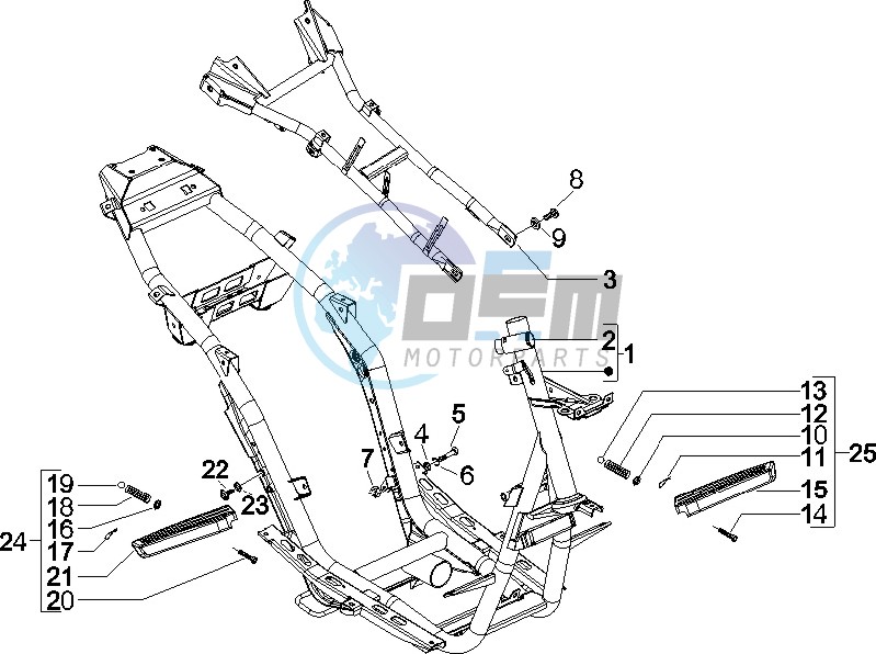 Frame bodywork