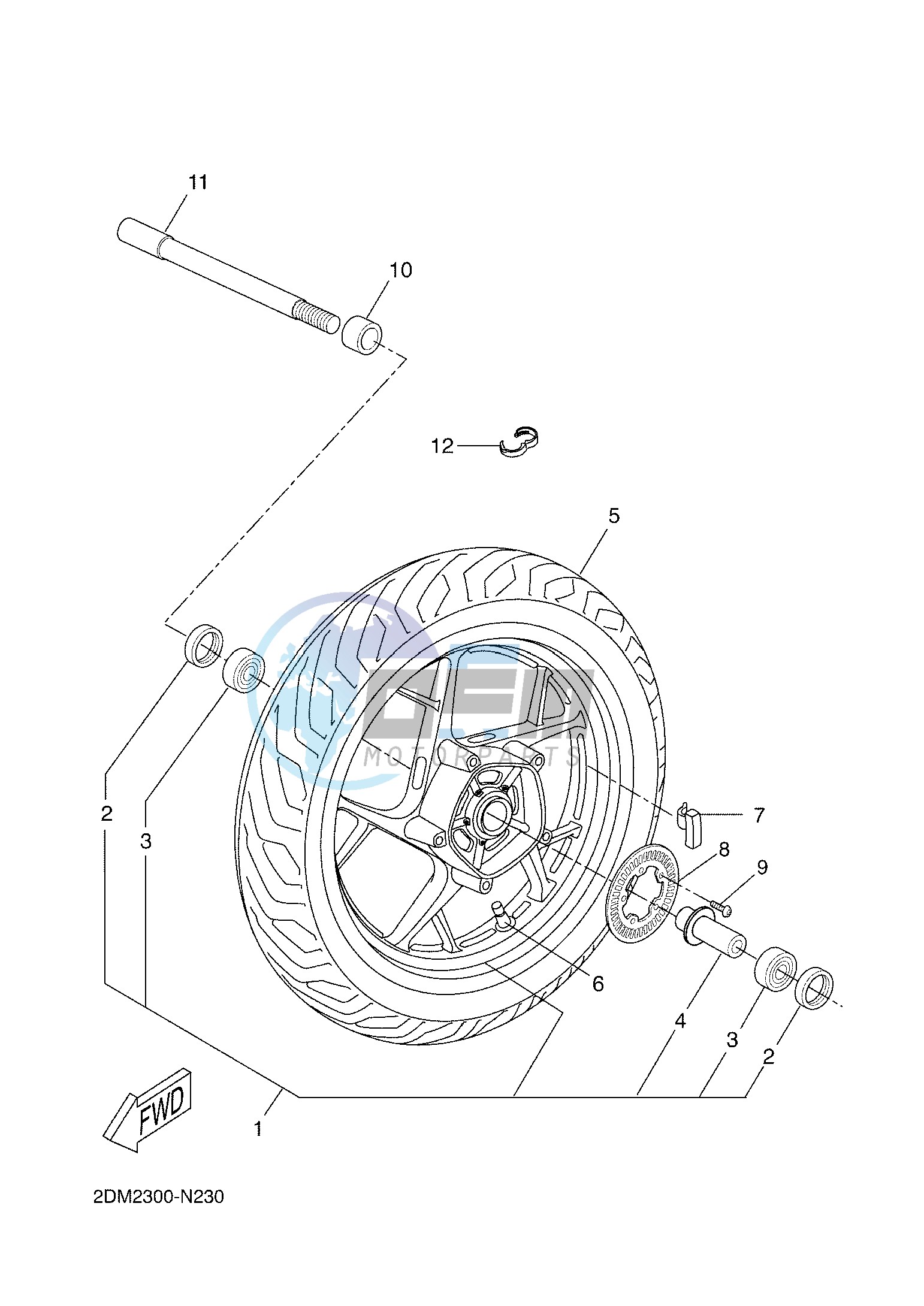 FRONT WHEEL