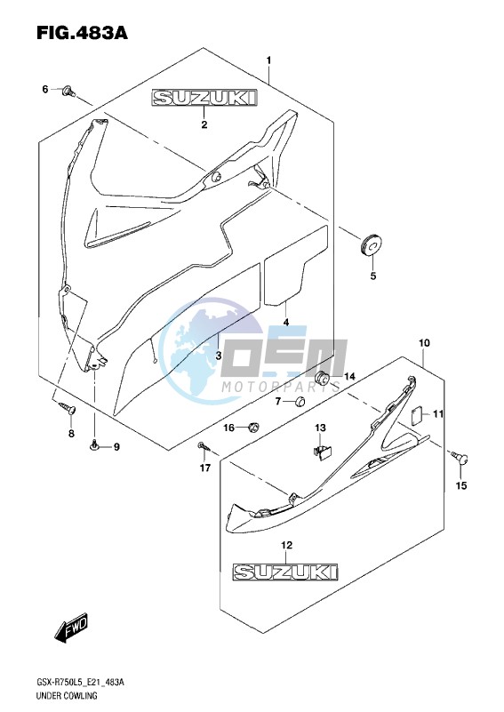 UNDER COWLING L5