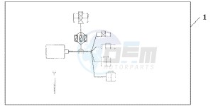 XL1000VAB drawing FOG LIGHT CONTROLLER