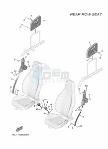 YXF1000EW YX10FRPAN (B4JA) drawing SEAT 4