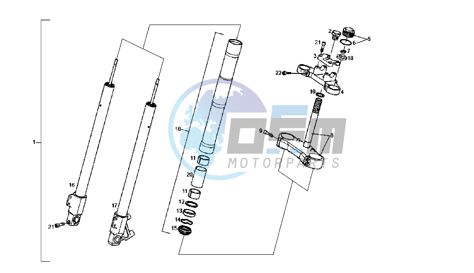 FRONT FORK MARZOCCHI