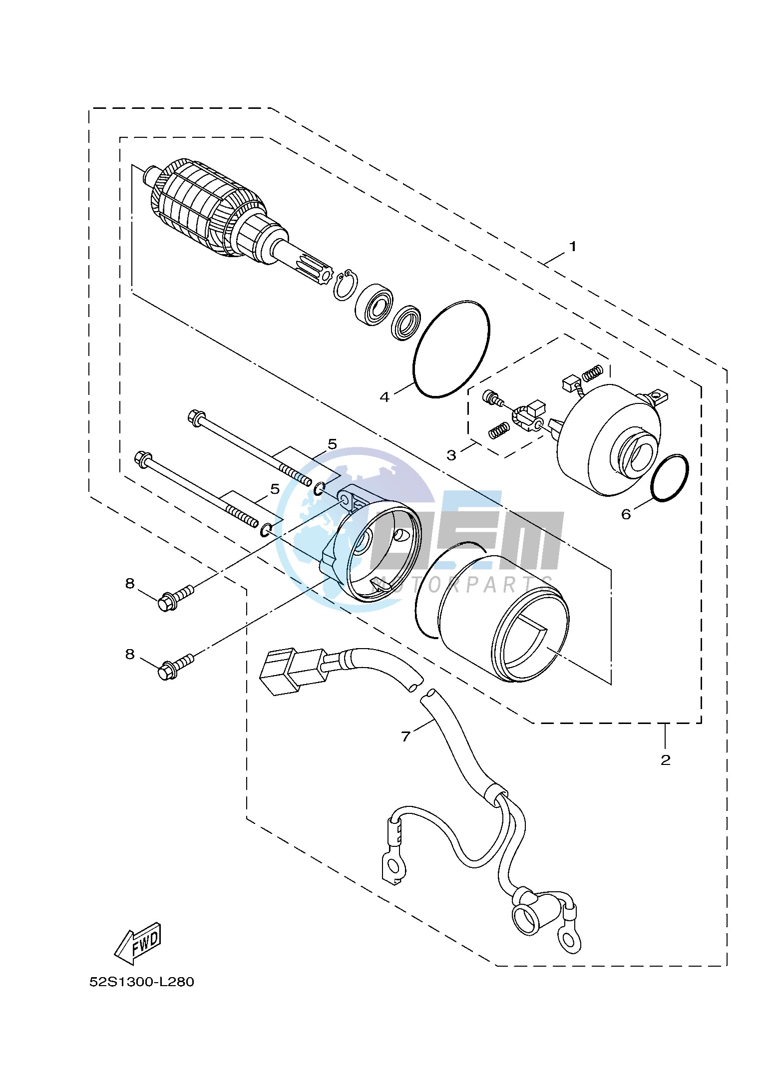 STARTING MOTOR