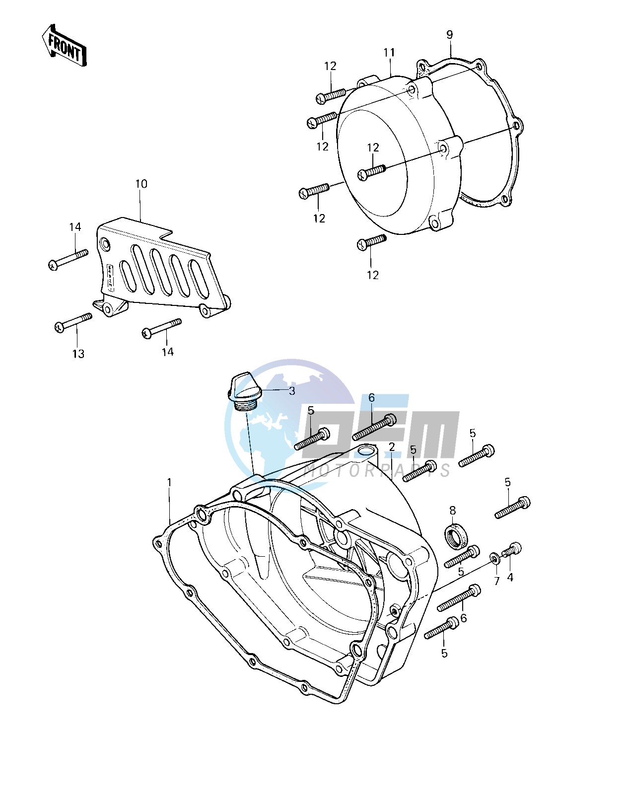 ENGINE COVERS -- 80 A1- -