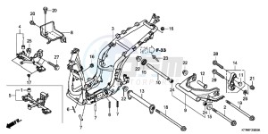 SH300AB drawing FRAME BODY