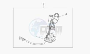 Griso V 850 IE IE drawing Internal fuel pump